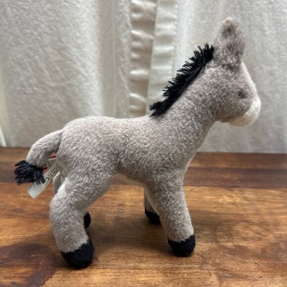 Douglas Cuddle Toys Small Plush Collectible Stuffed Animal Donkey Mule Burro - Picture 4 of 11